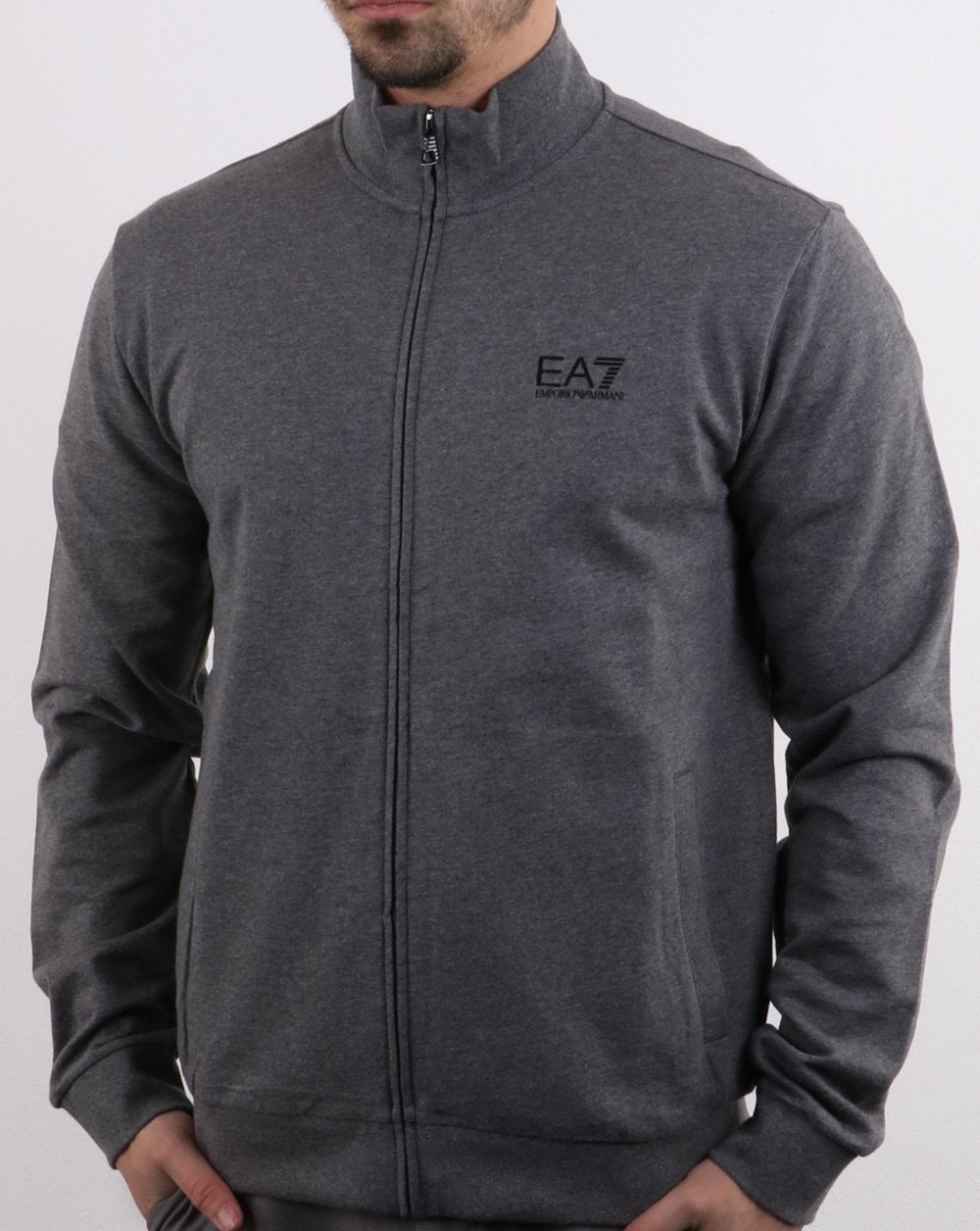 Emporio Armani EA7 core Track Top Dark Grey