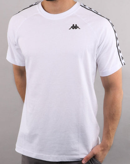 Kappa Coen Banda T-shirt White/black