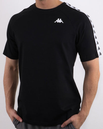 Kappa Coen Banda T-shirt Black/white