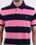 Gant Barstripe Pique Rugger Pink and Navy