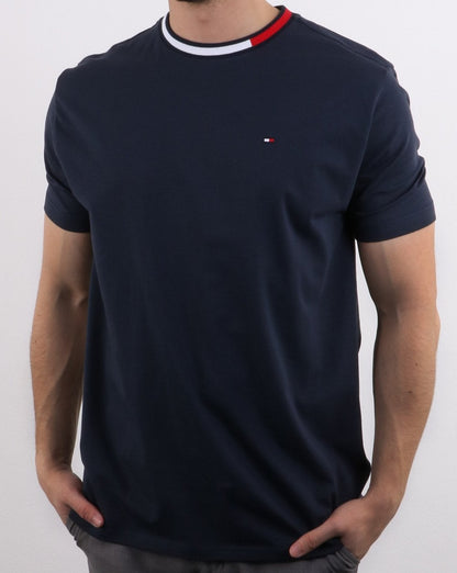 Tommy Hilfiger Ringer T-shirt Navy