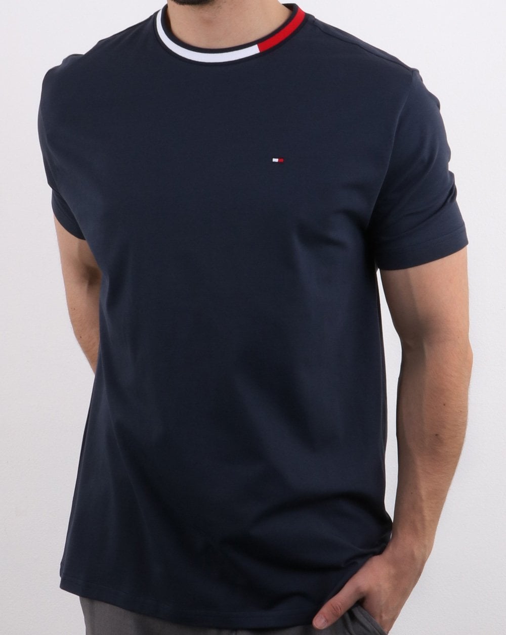 Tommy Hilfiger Ringer T-shirt Navy