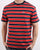 Tommy Hilfiger Bold Stripe Tee Flame Red/Navy