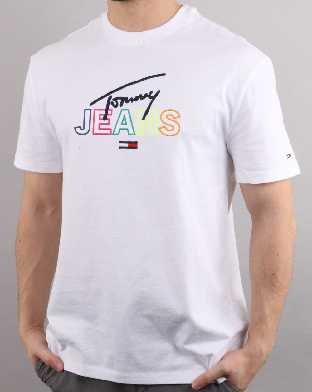 Tommy Hilfiger Script Tee Classic White