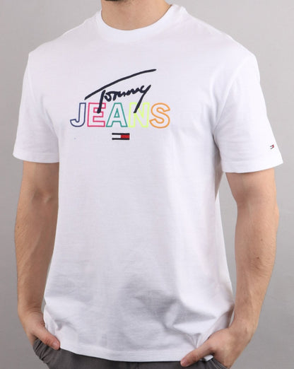 Tommy Hilfiger Script Tee Classic White