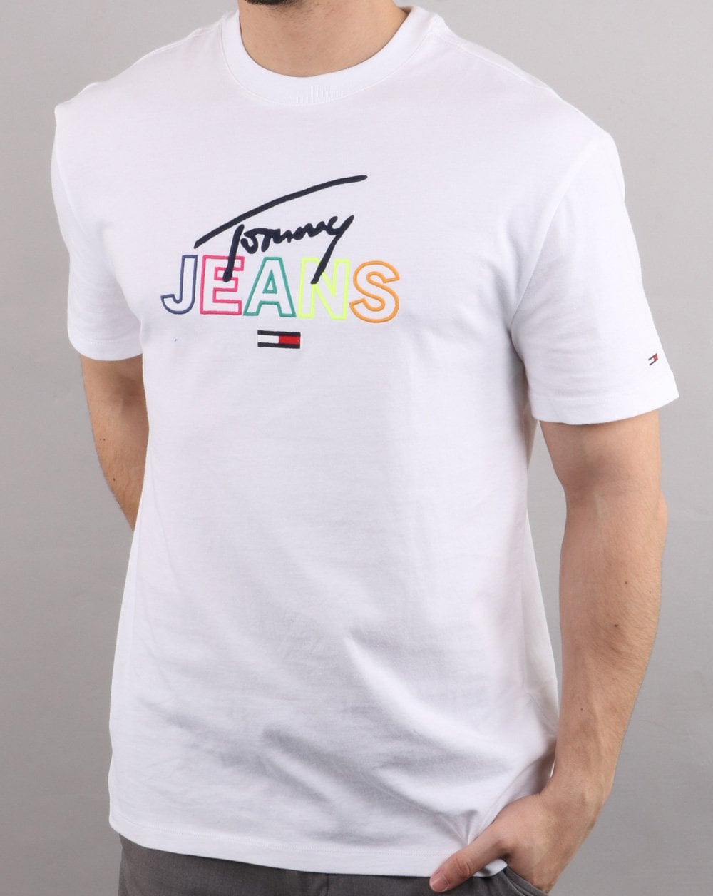 Tommy Hilfiger Script Tee Classic White