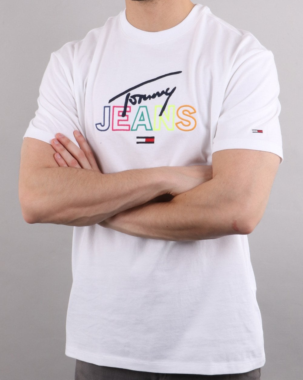 Tommy Hilfiger Script Tee Classic White