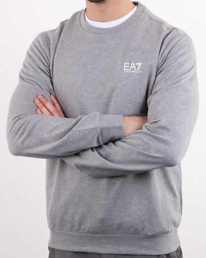 Emporio Armani EA7 Core Logo Sweatshirt Grey