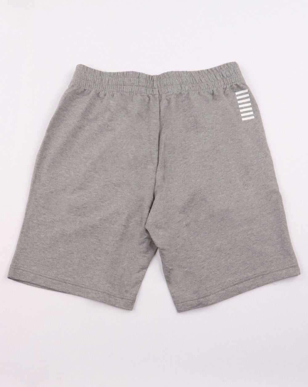Emporio Armani EA7 Core Logo Fleece Shorts Grey