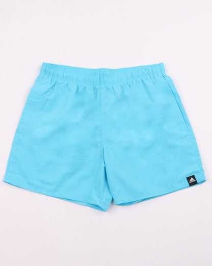 Adidas Originals Solid Swim Shorts Bright Cyan