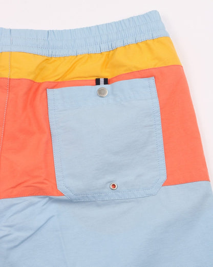 Lacoste Swim Shorts Sky Blue, Yellow, Coral