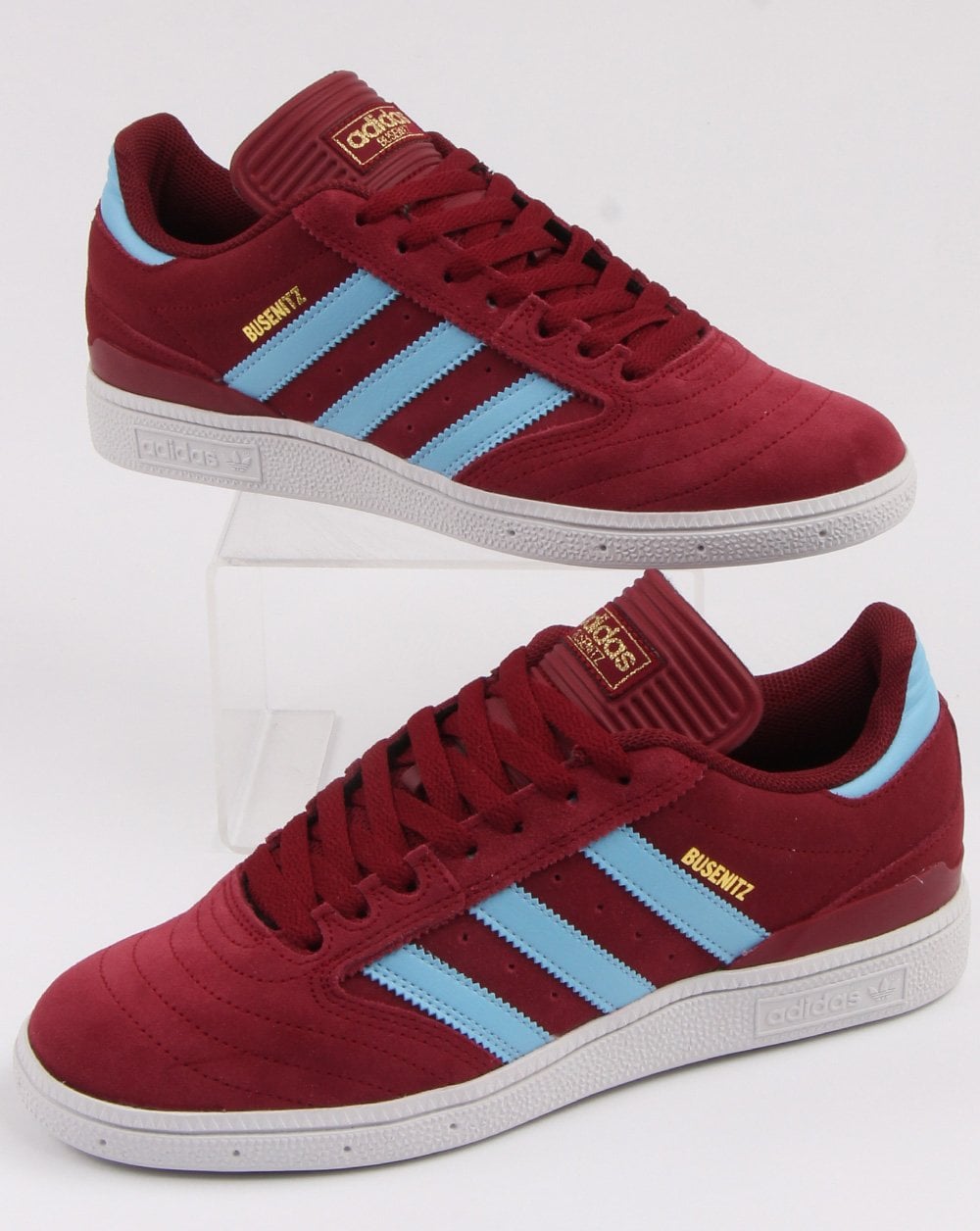 Adidas Busenitz Trainers Claret/Blue