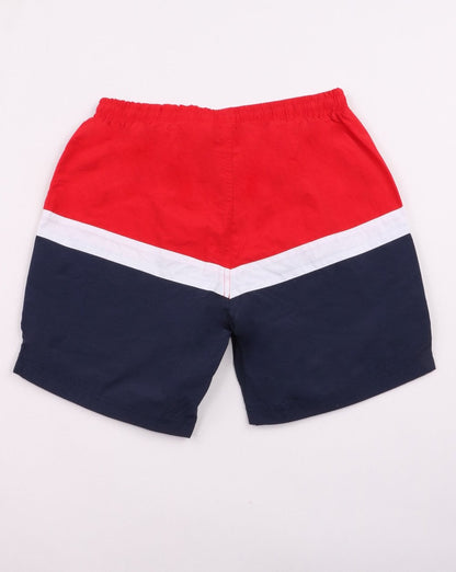 Fila Vintage Colour Block Shorts Red/white/navy