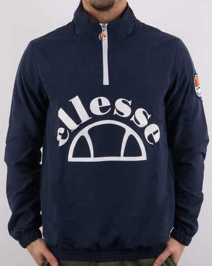 Ellesse Junio Qtr Zip Jacket Navy