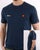 Ellesse Fede Taped T Shirt Navy