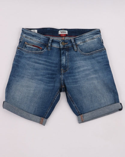 Tommy Hilfiger Scanton Denim Shorts Mid Blue