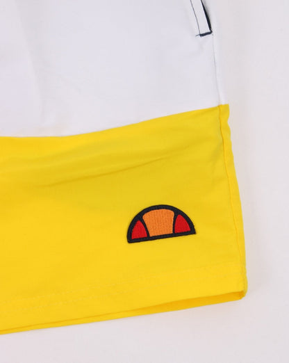 Ellesse Cielo Swim Shorts Yellow/white/navy