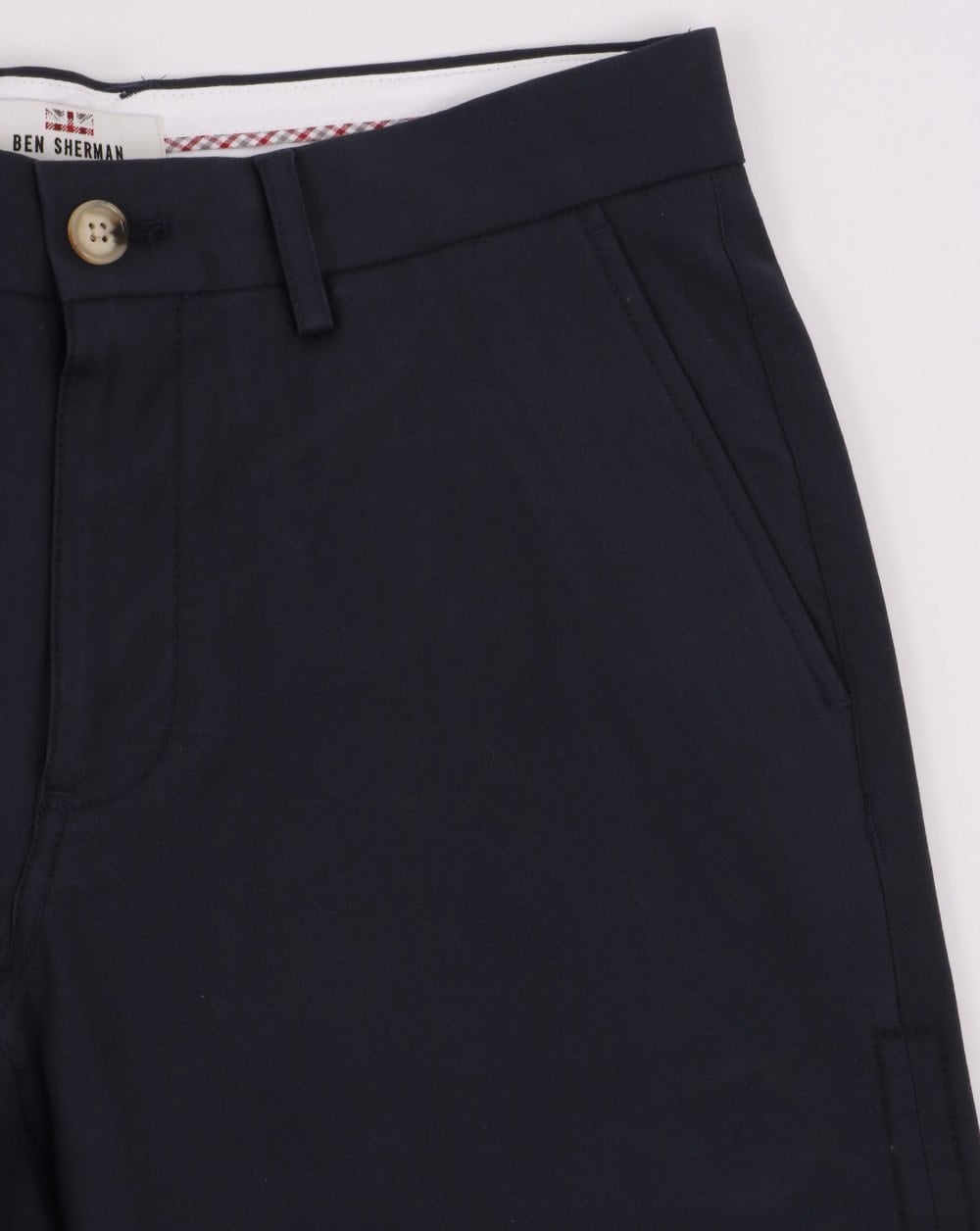 Ben Sherman Slim Stretch Chino Short Dark Navy