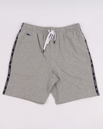 Lacoste Tape Fleece Shorts Grey