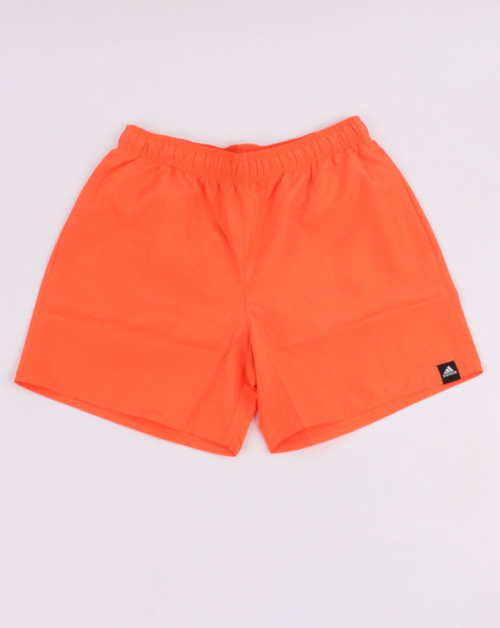 Adidas Originals Solid Swim Shorts True Orange