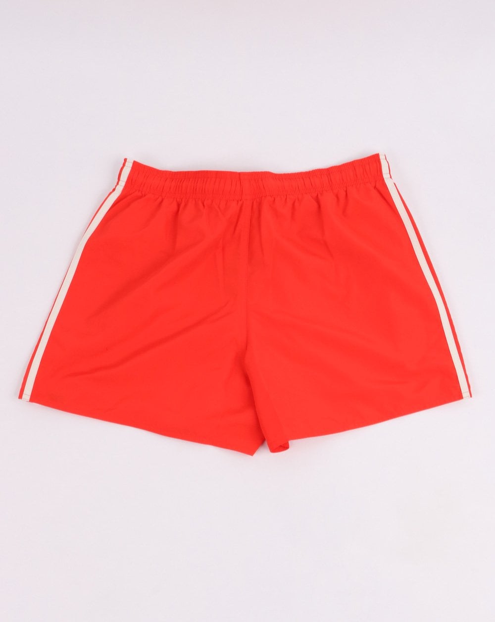 Adidas Originals 3 Stripe Swim Shorts Hi Res Red