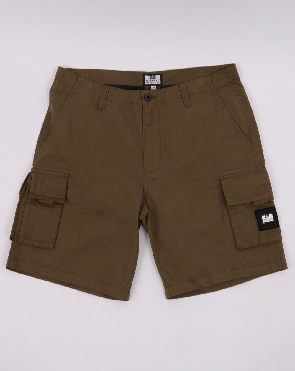 Weekend Offender Cargo Shorts Khaki