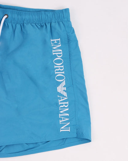 Emporio Armani Classic Swim Shorts Turquoise