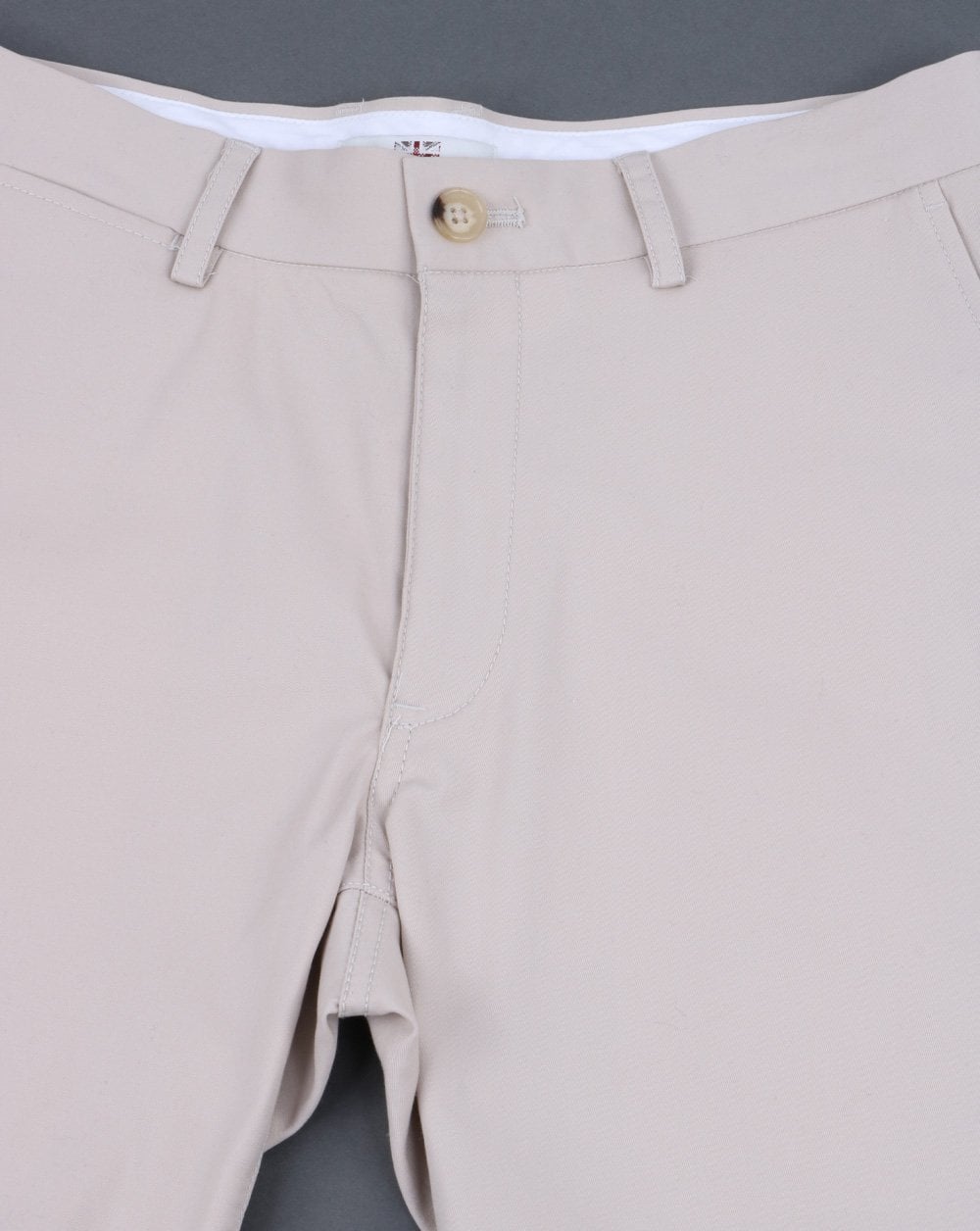 Ben Sherman Slim Stretch Chino Short Putty