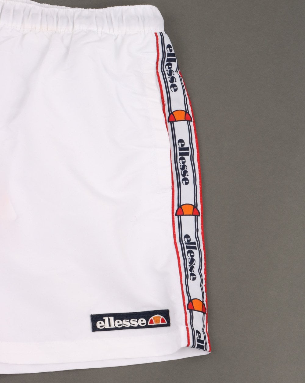 Ellesse Taped Swim Shorts White
