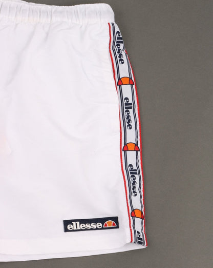 Ellesse Taped Swim Shorts White