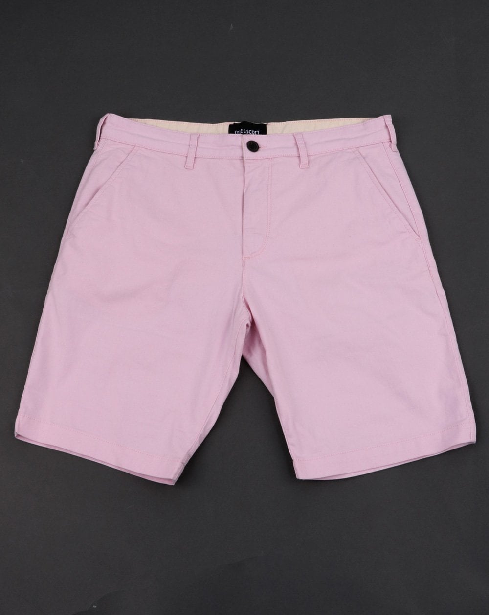 Lyle And Scott Chino Shorts Soft Pink