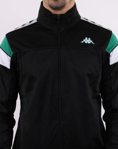 Kappa Merez Slim 222 Banda Jacket Black/green