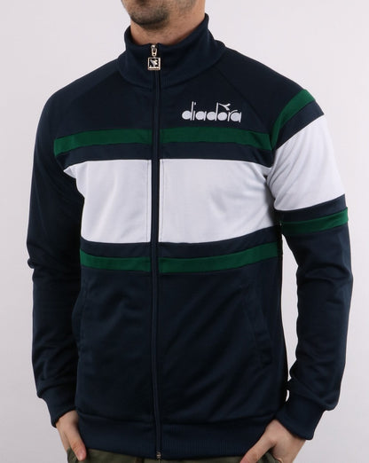 Diadora 80s Track Top Blue Night/optical White