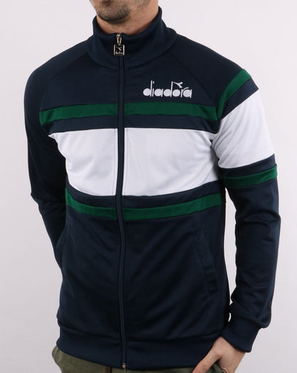 Diadora 80s Track Top Blue Night/optical White