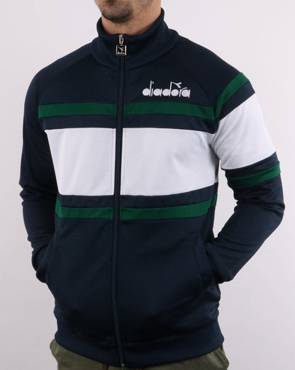 Diadora 80s Track Top Blue Night/optical White