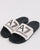 Emporio Armani EA7 Logo Sliders White/navy