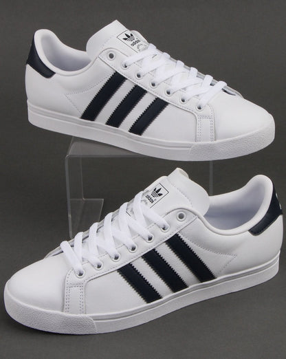 Adidas Coast Star Trainers White/navy