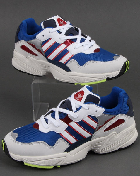Adidas Yung-96 Trainers Royal/White/Navy