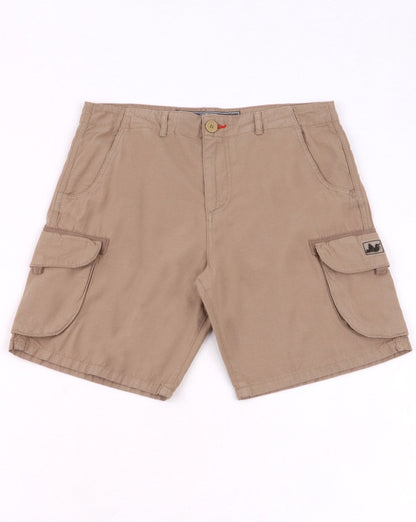 Peaceful Hooligan Bunker Shorts Stone