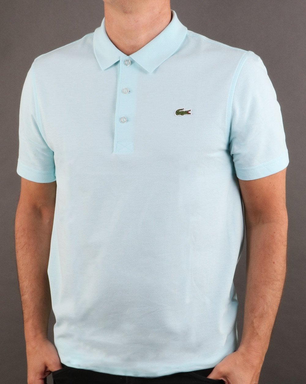 Lacoste Polo Shirt in Aqua Blue