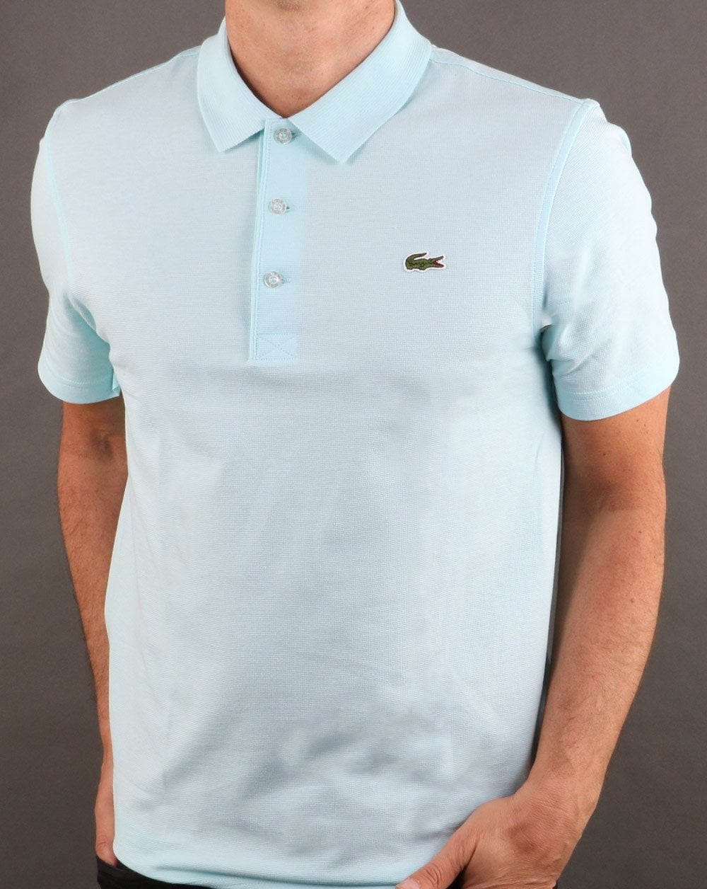 Lacoste Polo Shirt in Aqua Blue