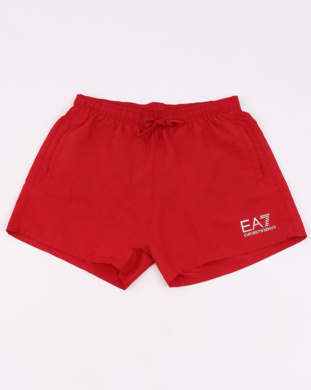 Emporio Armani EA7 Swim Shorts Red