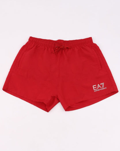 Emporio Armani EA7 Swim Shorts Red