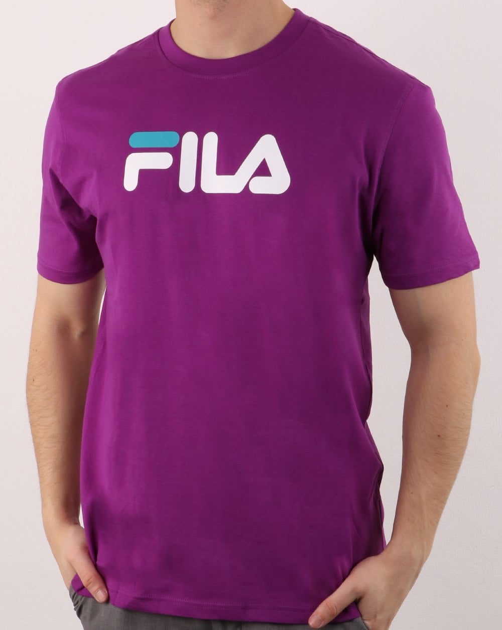Fila Vintage Eagle T Shirt Purple