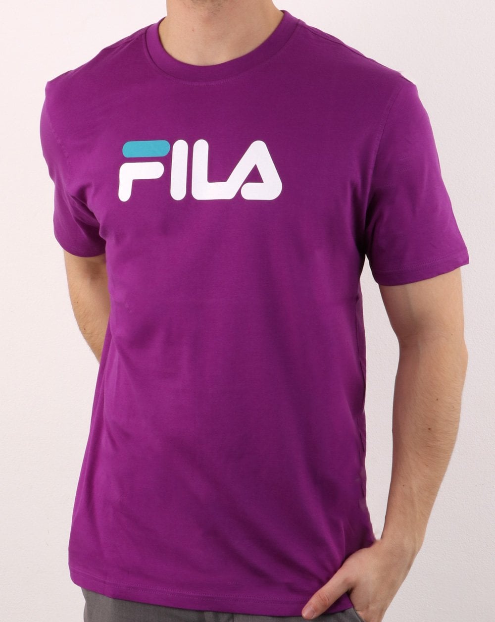 Fila Vintage Eagle T Shirt Purple