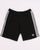 Adidas Originals 3 Stripes Zip Pocket Shorts Black