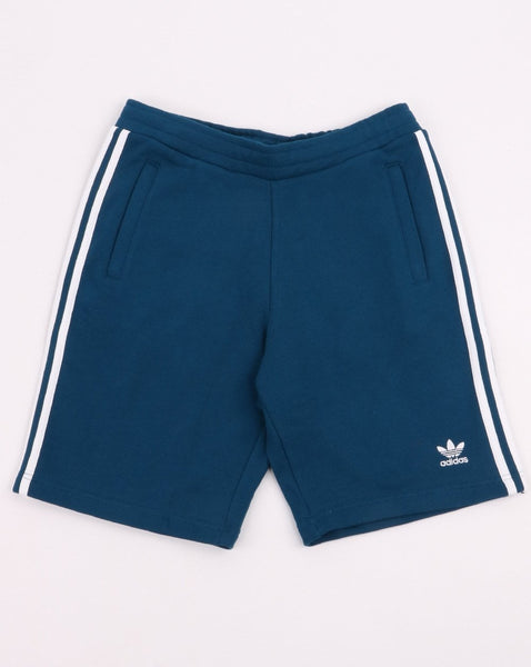 Adidas Originals 3 Stripe Shorts Deep Blue