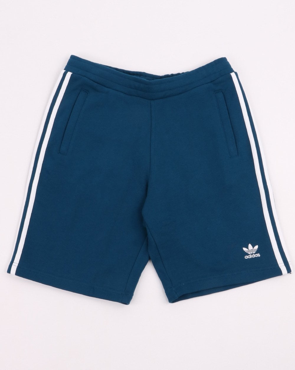 Adidas Originals 3 Stripe Shorts Deep Blue