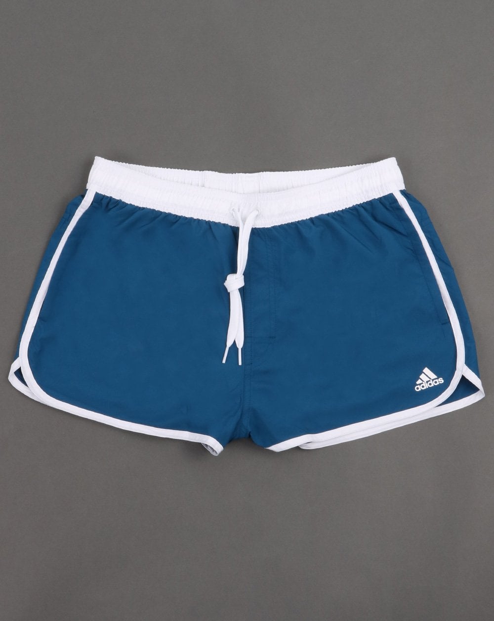 Adidas Originals Split Swim Shorts Deep Blue