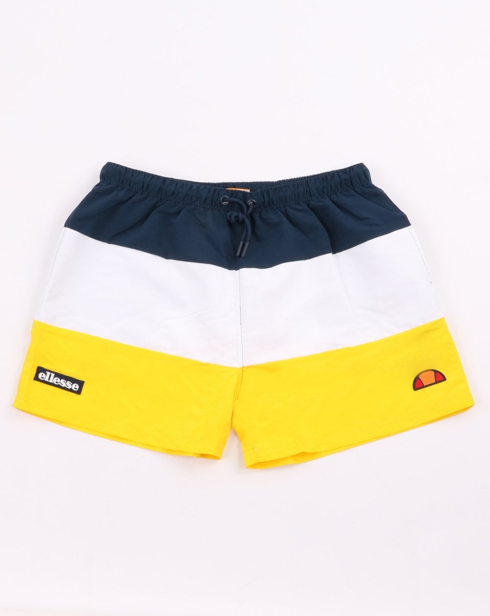 Ellesse Cielo Swim Shorts Yellow/white/navy